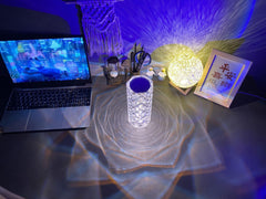 LED Crystal Table Lamp